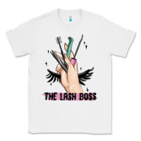White the lash boss Classic Tee - MaliasSmallBusiness