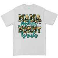 Dove Grey mama mom mommy bruh with arrow Premium Tee - AdoDesignShop