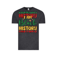 Vintage Black i am black history Vintage Tee - MaliasSmallBusiness