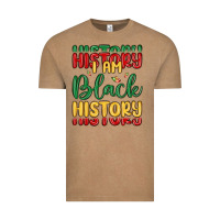 Vintage Coffee i am black history Vintage Tee - MaliasSmallBusiness