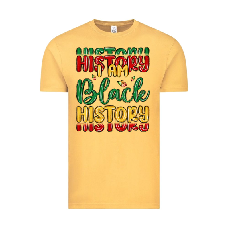 I Am Black History Vintage Tee by MaliasSmallBusiness | Teevron