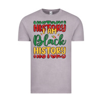 Vintage Zinc i am black history Vintage Tee - MaliasSmallBusiness
