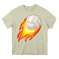 Mossy volleyball Heavy Core Tee - JahusDesignShop