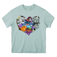 Arona stitch heart halloween Heavy Core Tee - AdoDesignShop