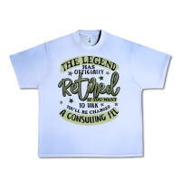 Grape Ice the legend has officially retired Urban Heavy Tee - MaliasSmallBusiness