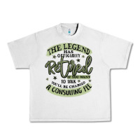 Lunar Rock the legend has officially retired Urban Heavy Tee - MaliasSmallBusiness