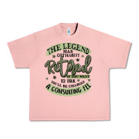 Salmon the legend has officially retired Urban Heavy Tee - MaliasSmallBusiness