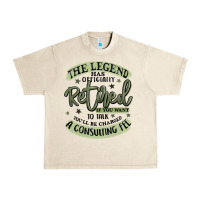 The Legend Has Officially Retired Urban Heavy Tee | Teevron