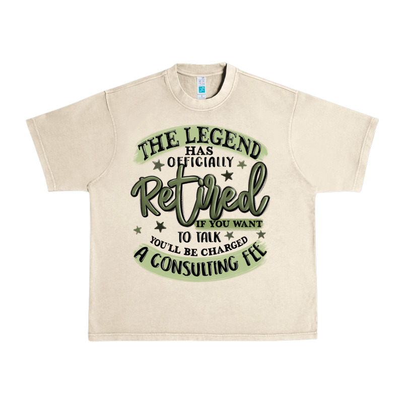 The Legend Has Officially Retired Urban Heavy Tee by MaliasSmallBusiness | Teevron