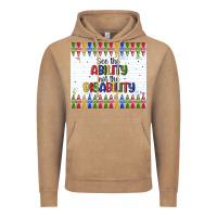 Vintage Coffee see the ability not the disability Vintage Hoodie - MaliasSmallBusiness