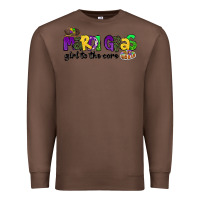 Chestnut mardi gras girl to the core Premium Sweatshirt - CowGirlArtShop