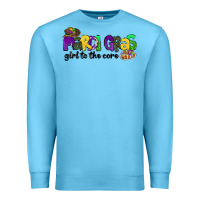 Mardi Gras Girl To The Core Premium Sweatshirt | Teevron