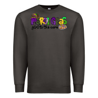 Smoke mardi gras girl to the core Premium Sweatshirt - CowGirlArtShop