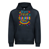 Navy Let Your True Colours Shine Urban Hoodie - BundleAndBundleShop