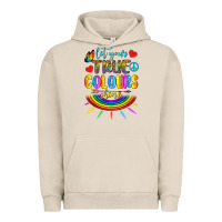 Pigment French Oak Let Your True Colours Shine Urban Hoodie - BundleAndBundleShop