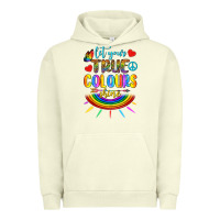 Pigment Pistachio Let Your True Colours Shine Urban Hoodie - BundleAndBundleShop