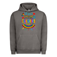 Pigment Tornado Let Your True Colours Shine Urban Hoodie - BundleAndBundleShop
