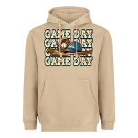 Mushroom game day baseball Heavyweight Hoodie - HowdyJamesFarm