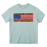 Arona usa flag leopard Heavy Core Tee - JahusDesignShop
