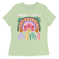 Matcha happiness is being a mama Ladies Tee - JahusDesignShop