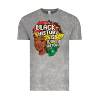 Cloud Rock black history is world history Vintage Tee - MaliasSmallBusiness