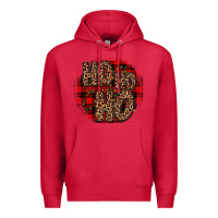 Cardinal ho ho ho wood slice ornament Premium Hoodie - JahusDesignShop