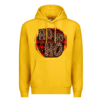 Lemon ho ho ho wood slice ornament Premium Hoodie - JahusDesignShop