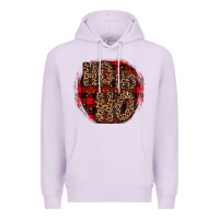Lilac ho ho ho wood slice ornament Premium Hoodie - JahusDesignShop