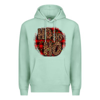 Seafoam ho ho ho wood slice ornament Premium Hoodie - JahusDesignShop