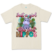 Bone just a girl who loves hippos Premium Tee - Artiststas