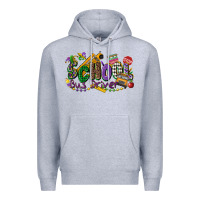 Heather Grey school bus driver mardi gras Premium Hoodie - CowGirlArtShop