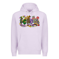 Lilac school bus driver mardi gras Premium Hoodie - CowGirlArtShop
