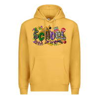 Mustard school bus driver mardi gras Premium Hoodie - CowGirlArtShop