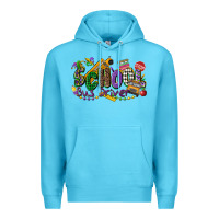 Ocean Blue school bus driver mardi gras Premium Hoodie - CowGirlArtShop
