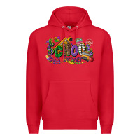Red school bus driver mardi gras Premium Hoodie - CowGirlArtShop