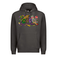 Smoke school bus driver mardi gras Premium Hoodie - CowGirlArtShop