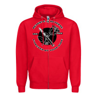 Red Reverse ın Reverse Love Hate Forever By Your Sıde Zipper Hoodie - Bettercallsaul