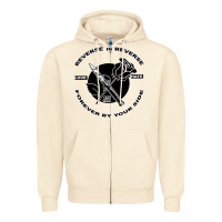 Sandshell Reverse ın Reverse Love Hate Forever By Your Sıde Zipper Hoodie - Bettercallsaul