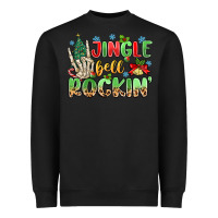 Black jingle bell rockin' Heavyweight Sweatshirt - MaliasSmallBusiness