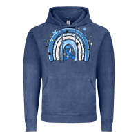 Vintage Denim in april wear blue autism awareness Vintage Hoodie - MaliasSmallBusiness