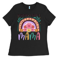 Black happiness is being a mama Ladies Tee - JahusDesignShop