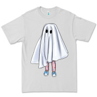 Dove Grey cute ghost Premium Tee - BundleAndBundleShop