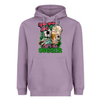 Lavender Grab your joe let's go Soccer Heavyweight Hoodie - HowdyJamesFarm