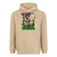 Mushroom Grab your joe let's go Soccer Heavyweight Hoodie - HowdyJamesFarm
