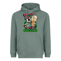 Sage Grab your joe let's go Soccer Heavyweight Hoodie - HowdyJamesFarm