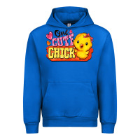 Cobalt one cute chick Urban Hoodie - FaDigitalArtStudio