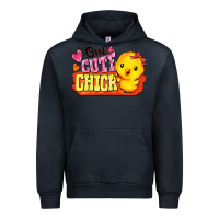 Navy one cute chick Urban Hoodie - FaDigitalArtStudio