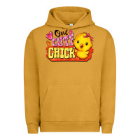 Pigment Peanut Butter one cute chick Urban Hoodie - FaDigitalArtStudio