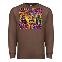 Chestnut mardi gras gnome Premium Sweatshirt - CowGirlArtShop