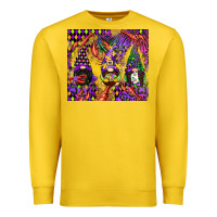Lemon mardi gras gnome Premium Sweatshirt - CowGirlArtShop